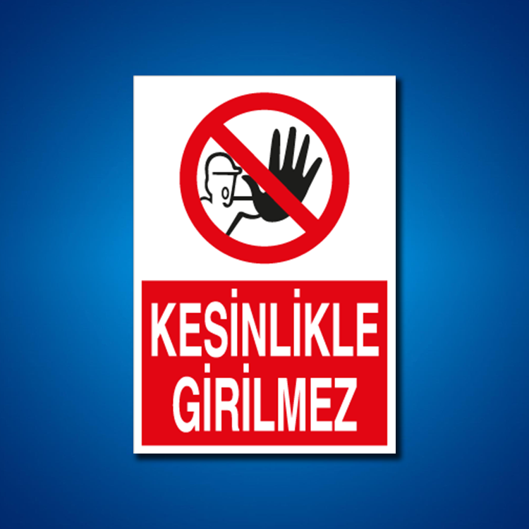 Giriş-Çıkış İş Güvenliği Etiketleri