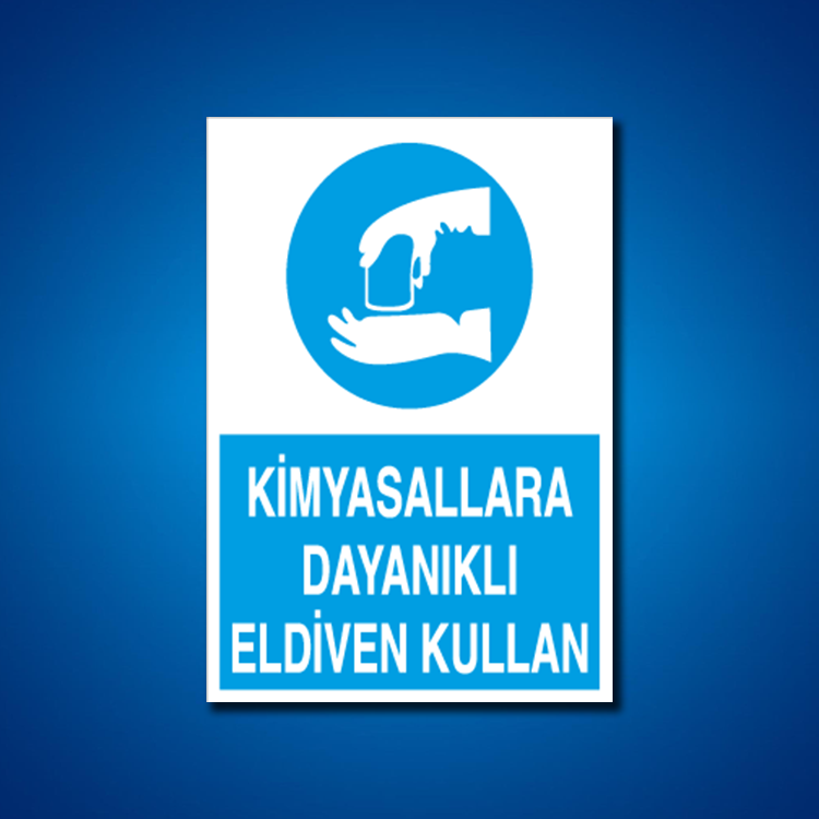 El Koruma İş Güvenliği Etiketleri