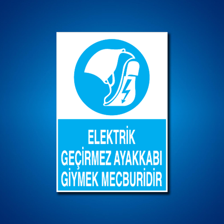 Elektrik İş Güvenliği Etiketleri