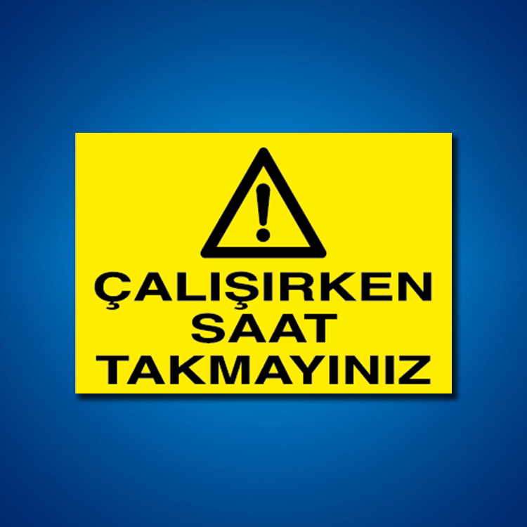 Yasaklama İş Güvenliği Etiketleri