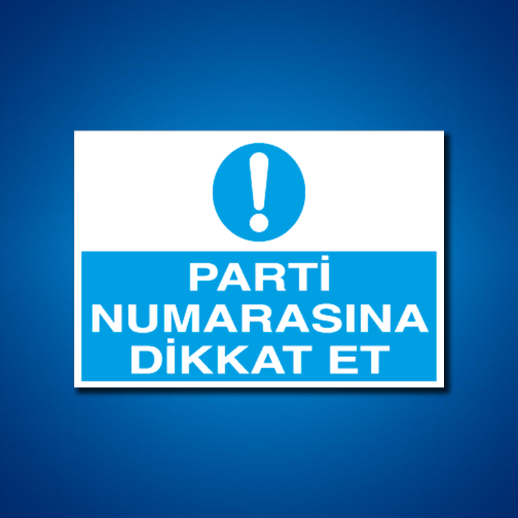 İstif-Raf-Depo İş Güvenliği Etiketleri