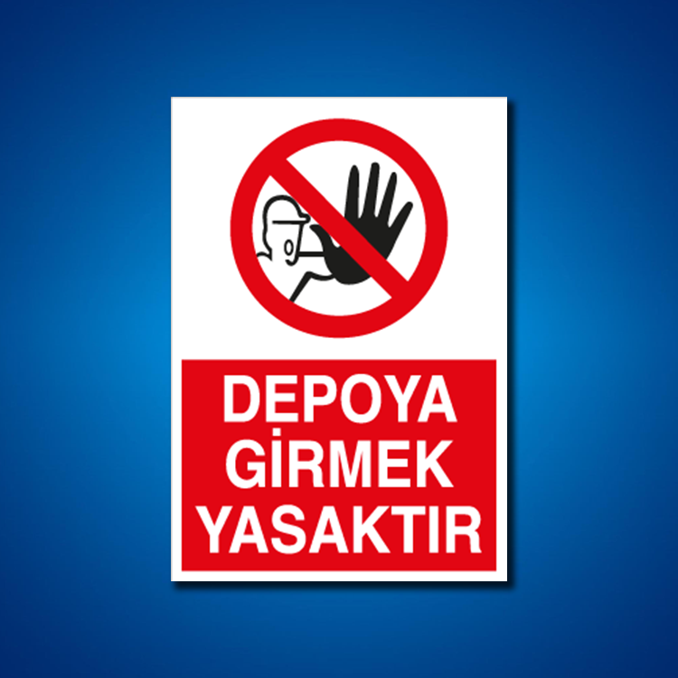 Giriş-Çıkış İş Güvenliği Etiketleri