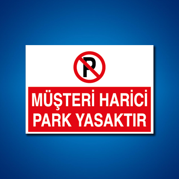 Park İş Güvenliği Etiketleri