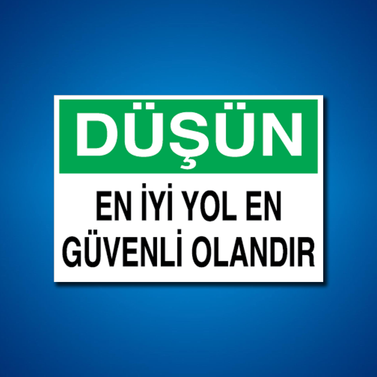 İş Güvenliği Etiketleri