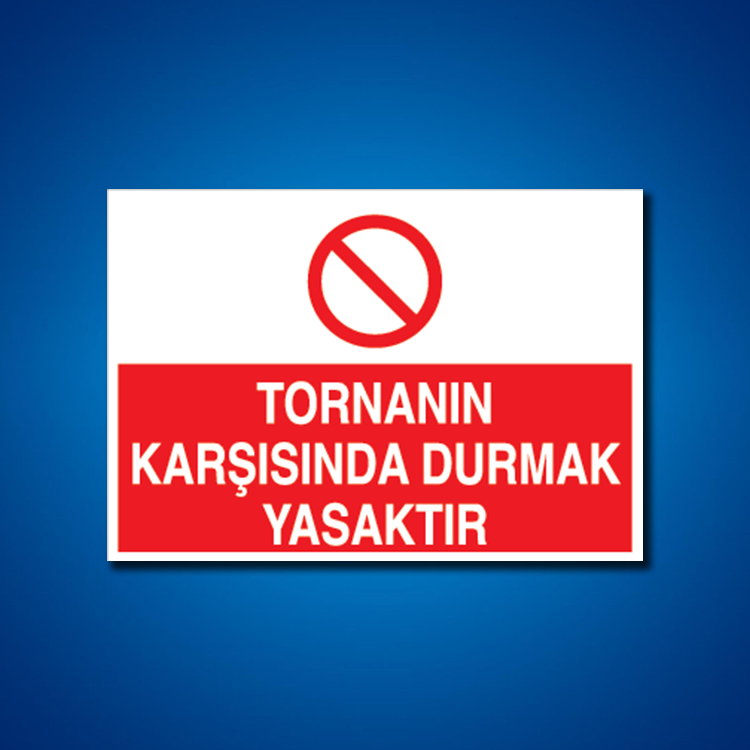 Torna-Planya-Freze-Cnc İş Güvenliği Etiketleri