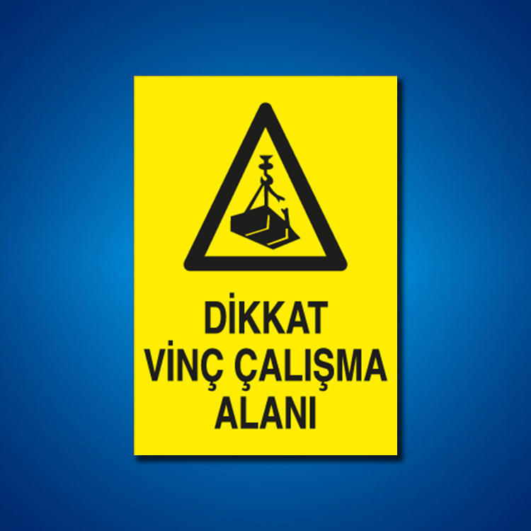 Vinç İş Güvenliği Etiketleri