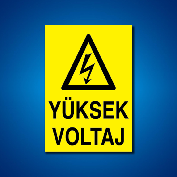 Elektrik İş Güvenliği Etiketleri