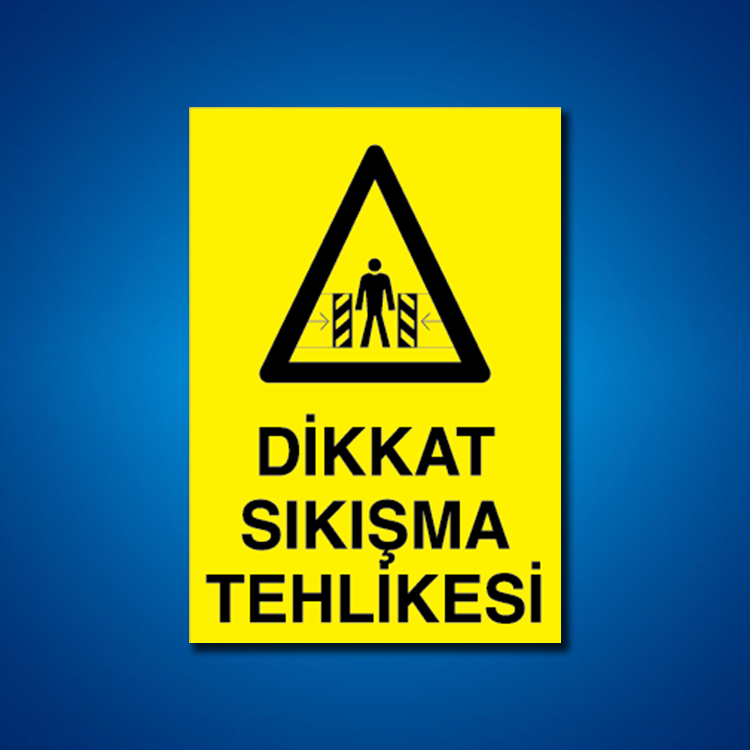 Makine İş Güvenliği Etiketleri