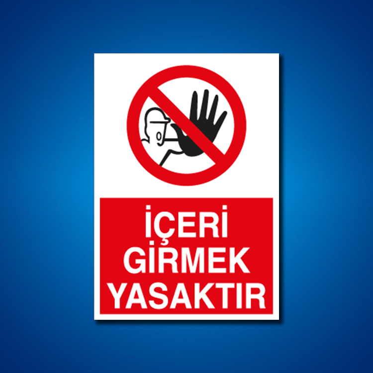Giriş-Çıkış İş Güvenliği Etiketleri