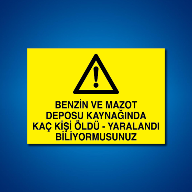 Kaynak İş Güvenliği Etiketleri