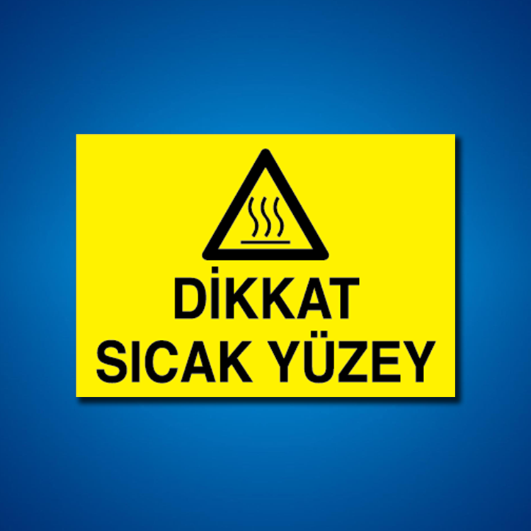 Hava-Su-Isı İş Güvenliği Etiketleri