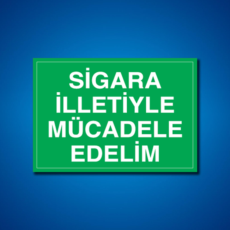 Sigara İş Güvenliği Etiketleri