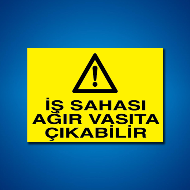 İş Makinesi İş Güvenliği Etiketleri