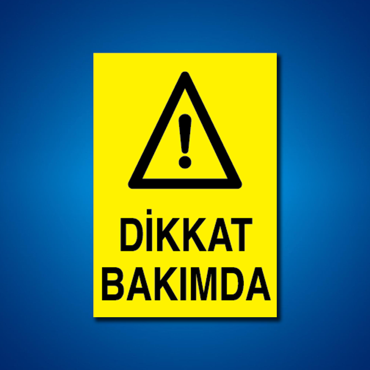 Bakım Arıza Ayar Ve Yağlama Etiketleri