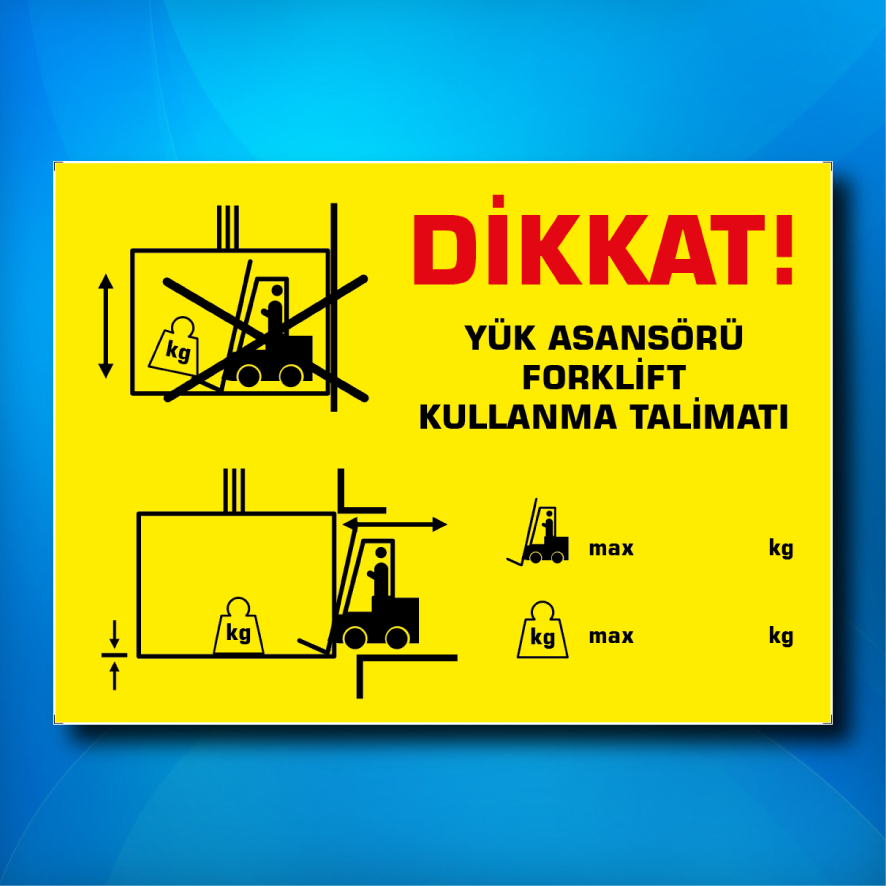 Asansör Risk Analizi Etiketi