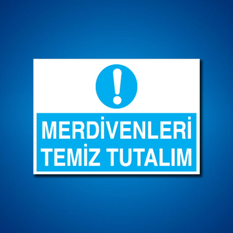 Temizlik-Düzen İş Güvenliği Etiketleri