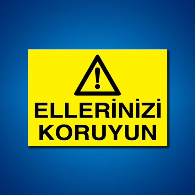 Makine İş Güvenliği Etiketleri