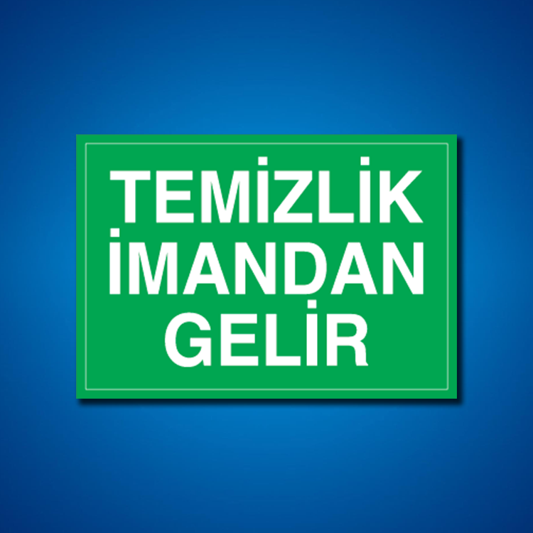 Temizlik-Düzen İş Güvenliği Etiketleri