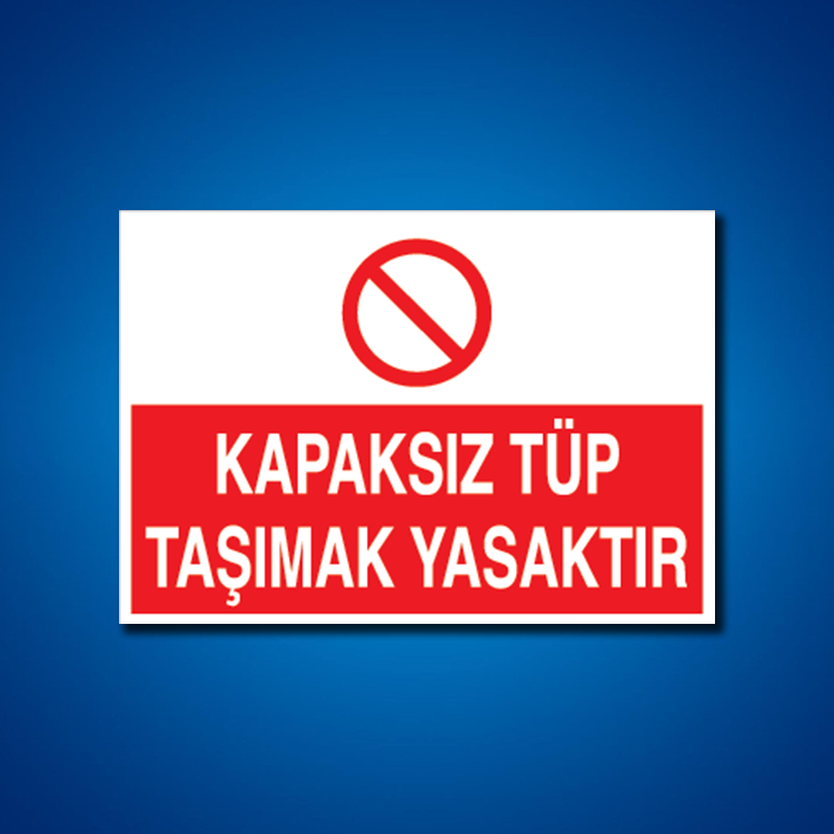 Tüpler İş Güvenliği Etiketi