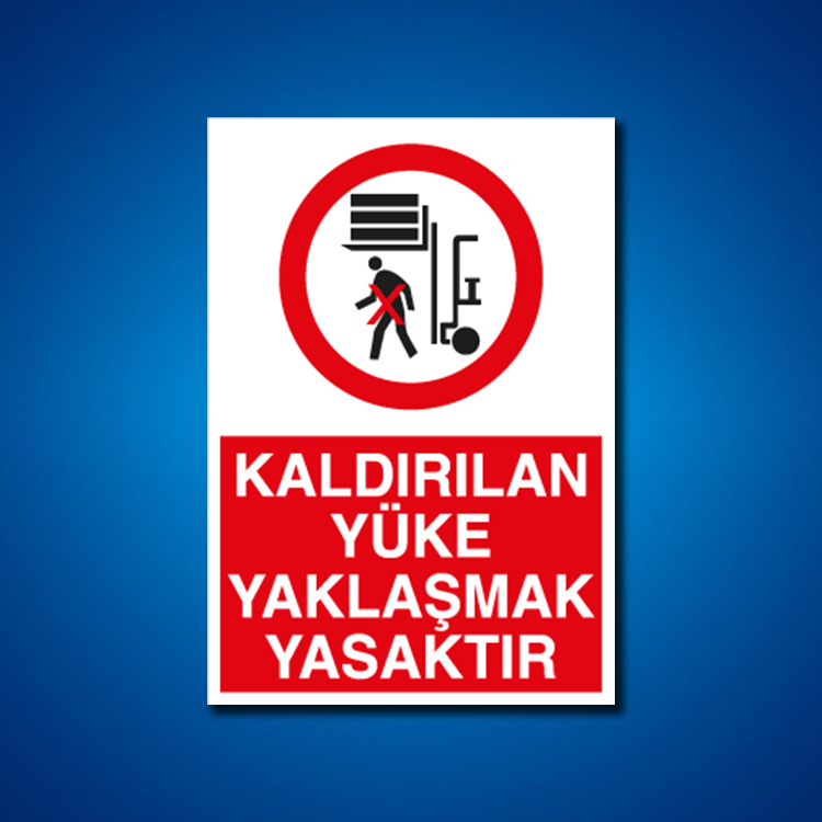 Forklift İş Güvenliği Etiketleri