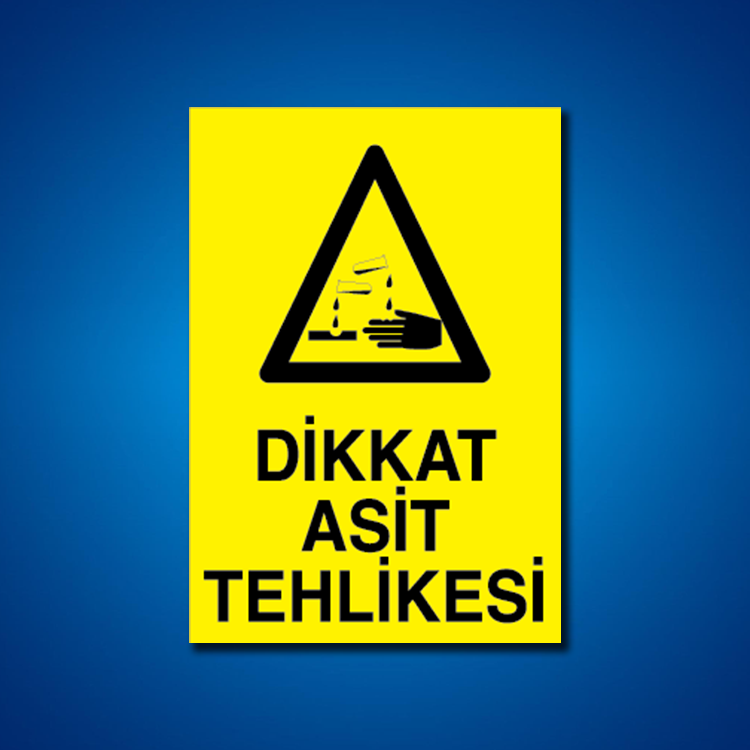 Kimyasal Maddeler İş Güvenliği Etiketleri