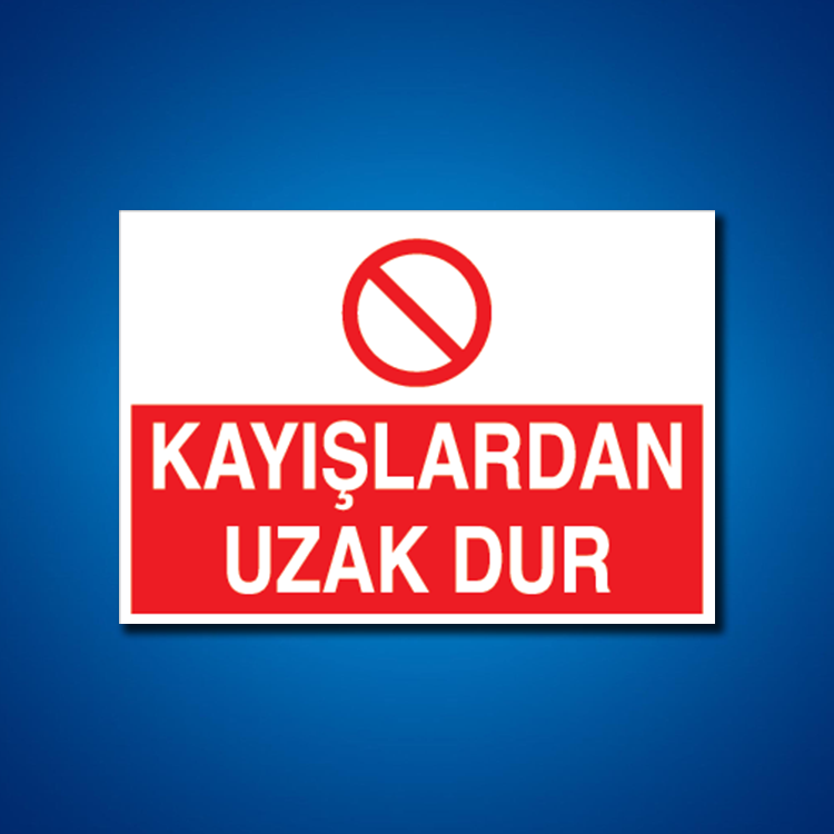 Makine İş Güvenliği Etiketleri