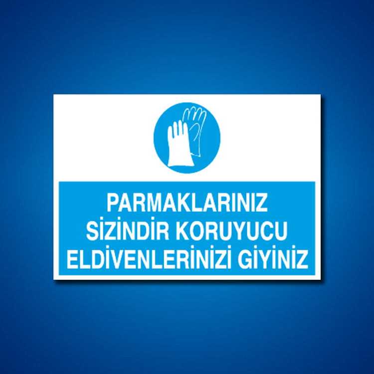 El Koruma İş Güvenliği Etiketleri