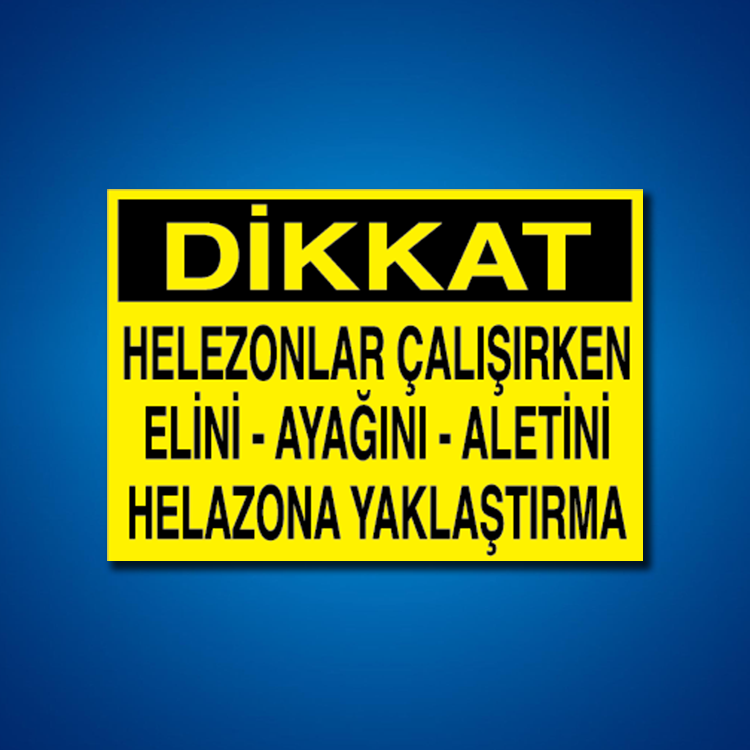 Diğer Makinalar İş Güvenliği Etiketleri