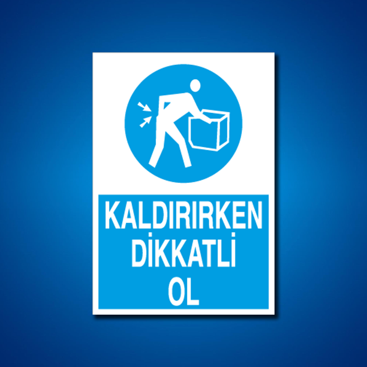 Yük İş Güvenliği Etiketleri