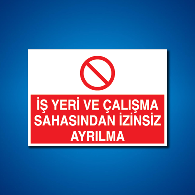 İş Güvenliği Etiketleri