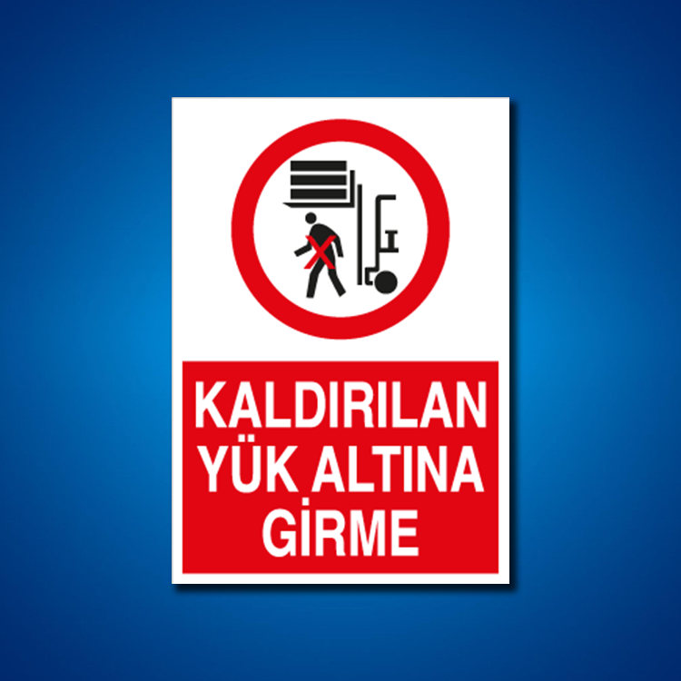 Forklift İş Güvenliği Etiketleri