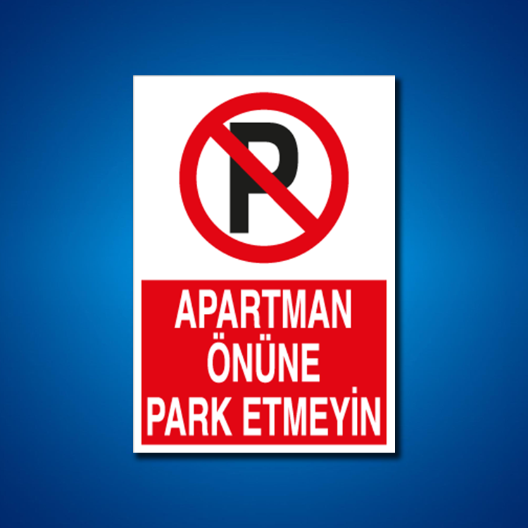 Park İş Güvenliği Etiketleri