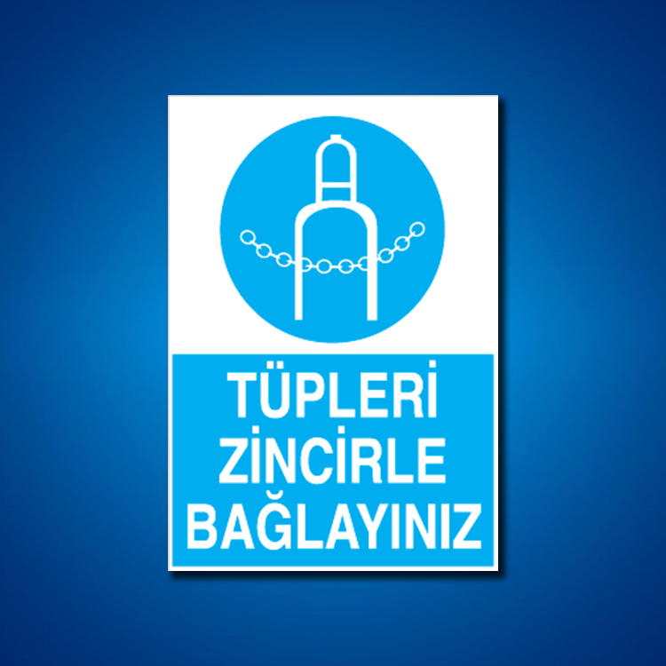 Tüpler İş Güvenliği Etiketi