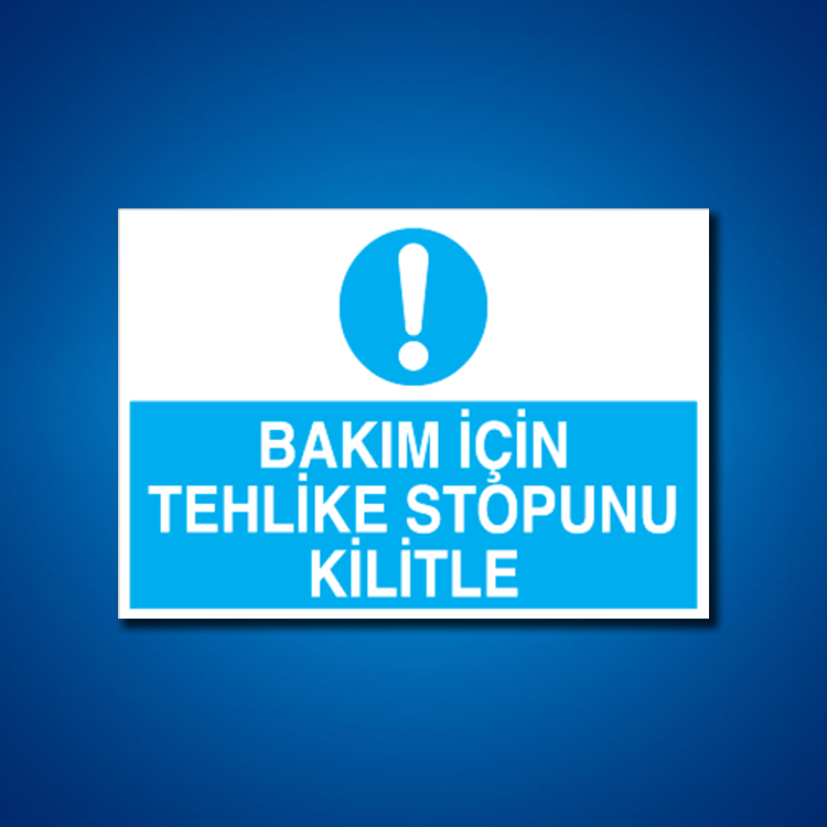 Şalter İş Güvenliği Etiketleri