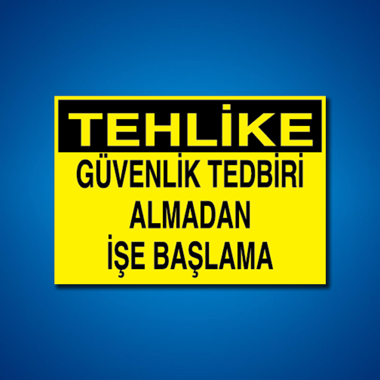 İş Güvenliği Etiketleri