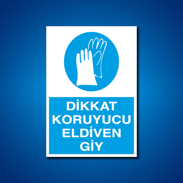 El Koruma İş Güvenliği Etiketleri