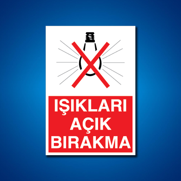 Tasarruf İş Güvenliği Etiketleri