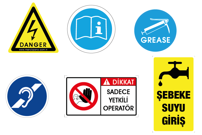 Uyarı Ve Güvenlik Etiketleri