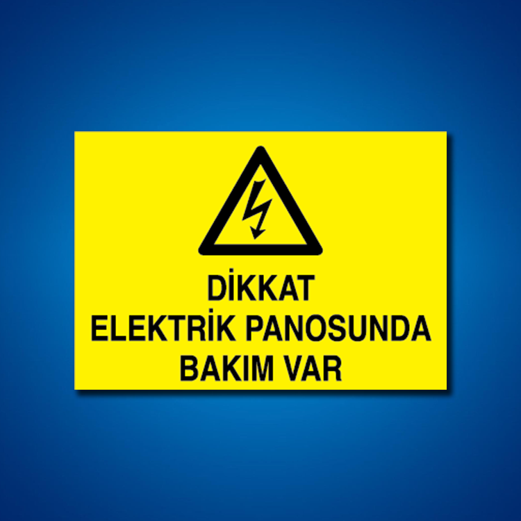 Pano İş Güvenliği Etiketleri