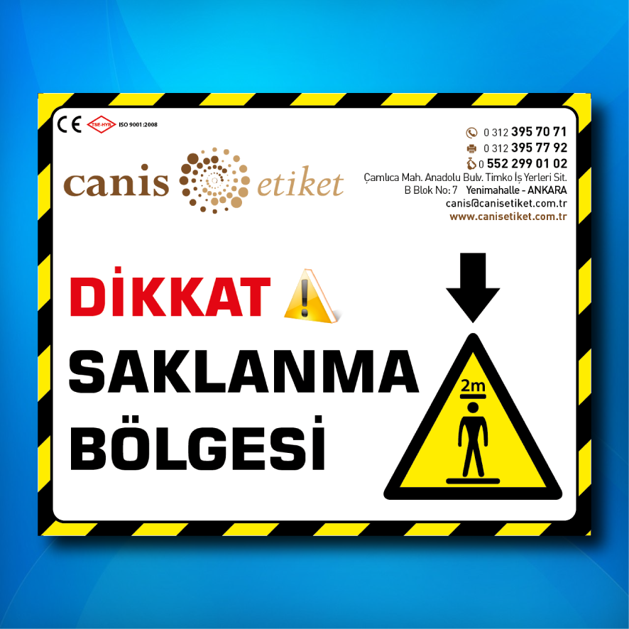 Asansör Risk Analizi Etiketi