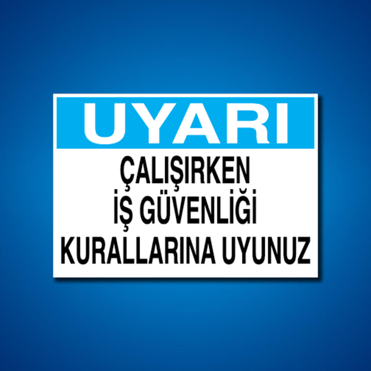 İş Güvenliği Etiketleri