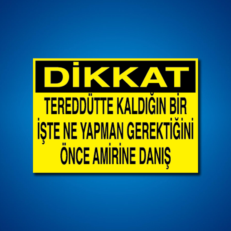 İş Güvenliği Etiketleri