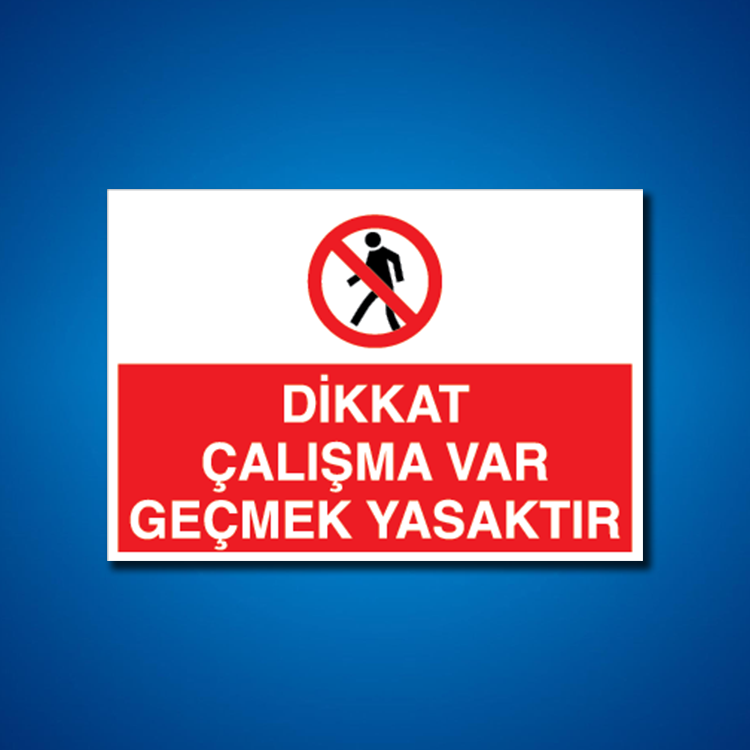 İnşaat İş Güvenliği Etiketleri