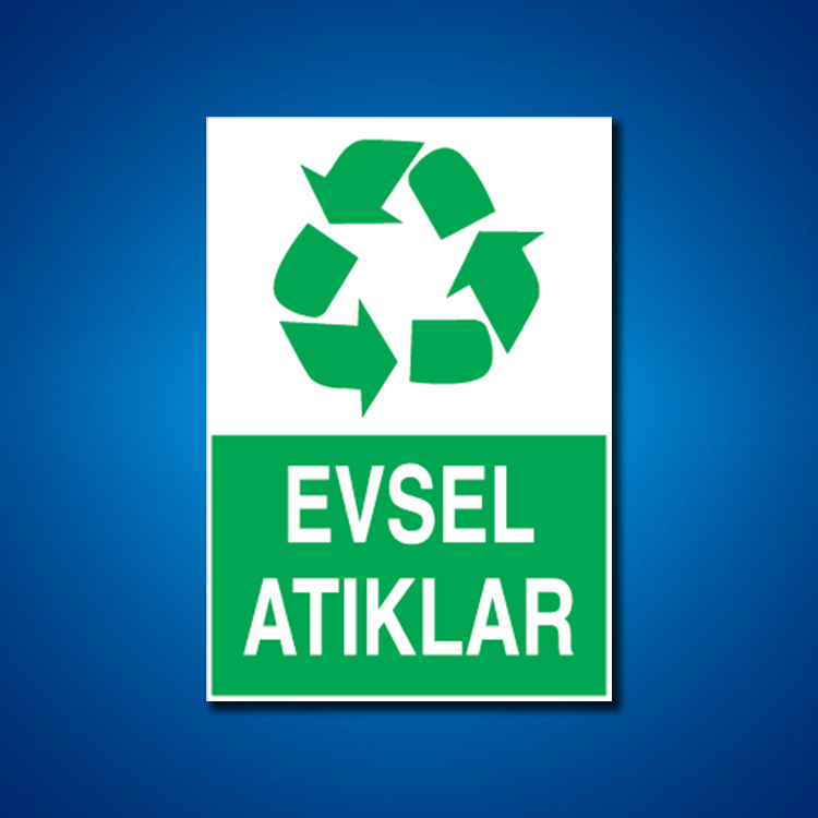 Geri Dönüşüm İş Güvenliği Etiketleri