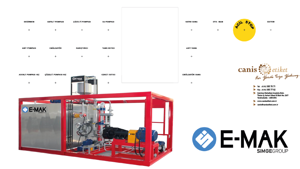 Mimik Diyagram Etiketleri