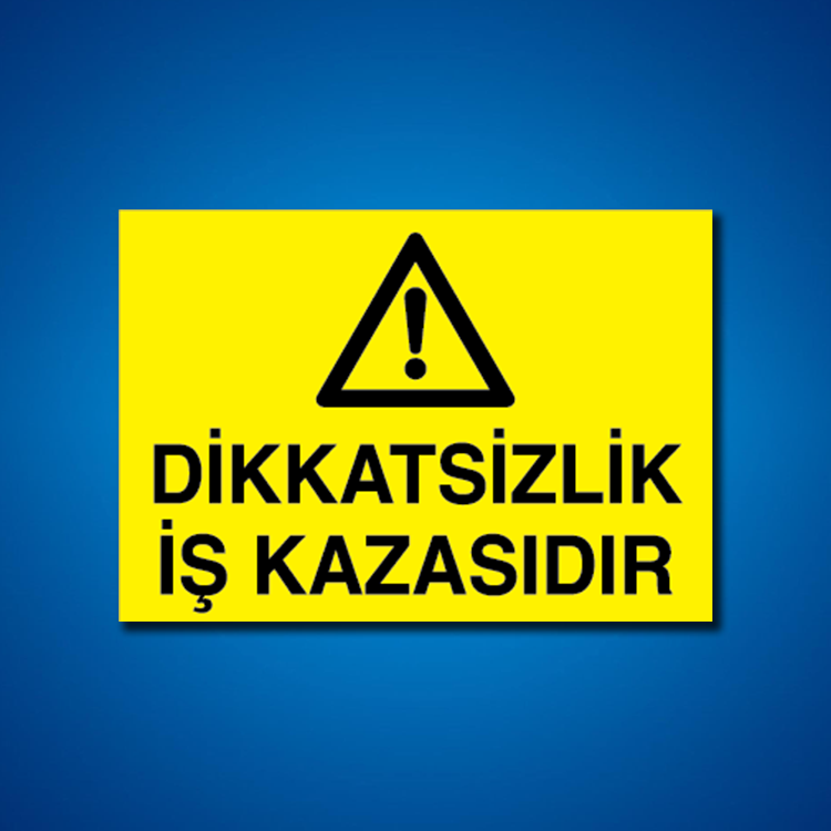 İş Kazası İş Güvenliği Etiketleri