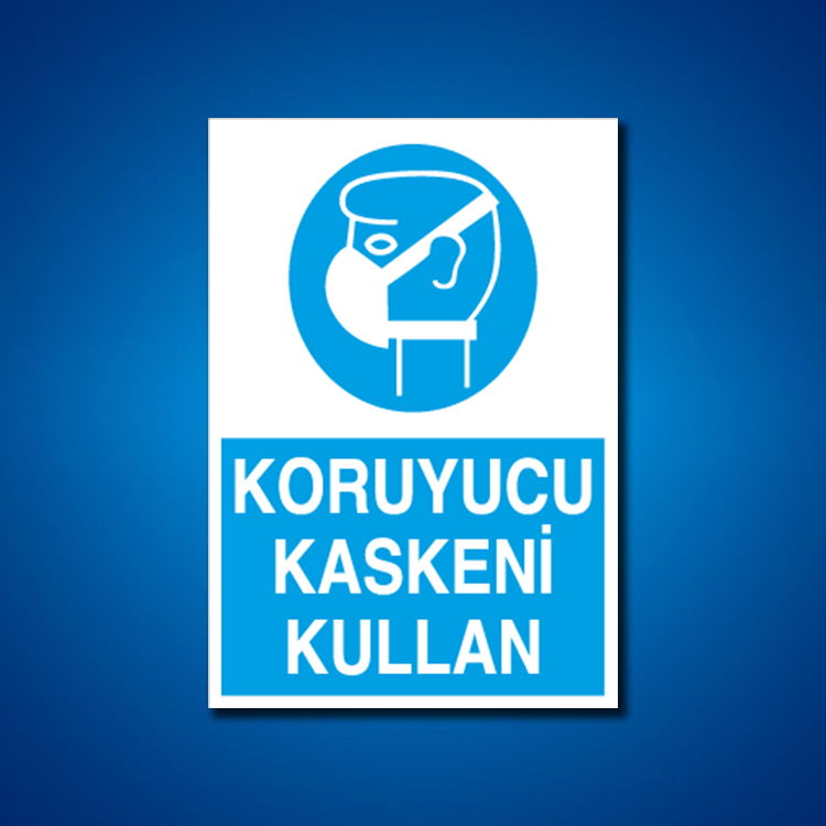 Toz Gaz Maskesi İş Güvenliği Etiketleri