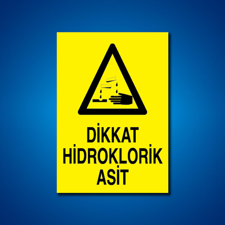 Kimyasal Maddeler İş Güvenliği Etiketleri