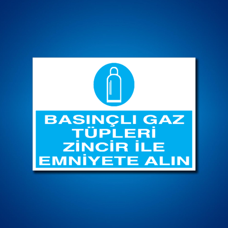 Tüpler İş Güvenliği Etiketi