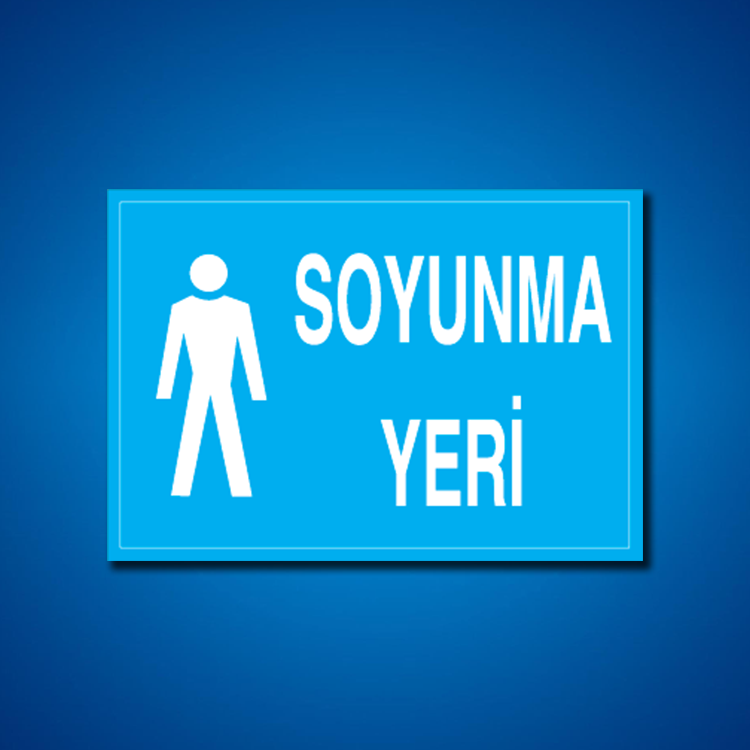Soyunma Odaları İş Güvenliği Etiketleri